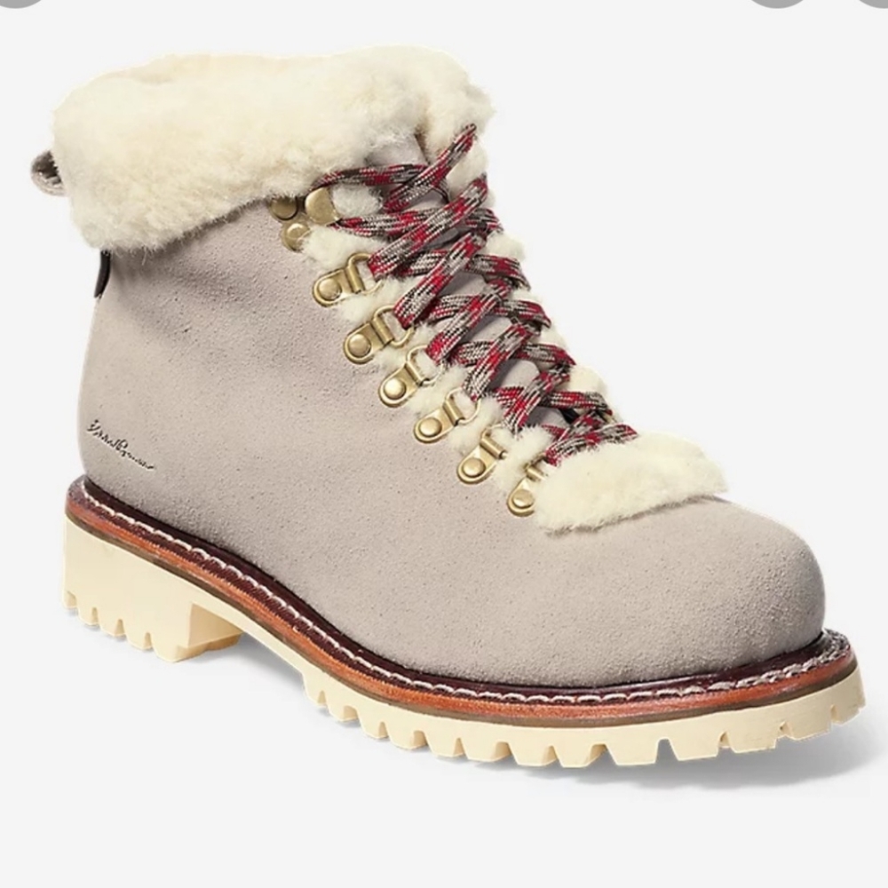 Eddie Bauer Original K-Series Fur Winter Hiking Boot Womans size 10